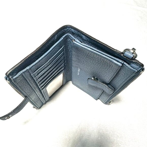 Michael Kors Slate Blue Wristlet - Picture 11 of 14